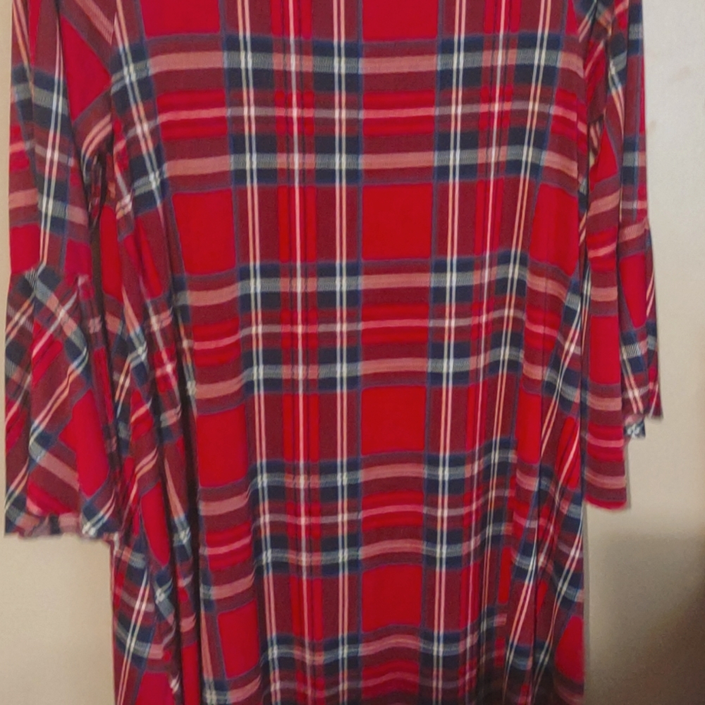Women's plaid dress